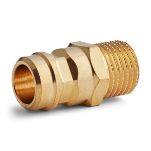 Dyros Nippel mit BSP 1/4"