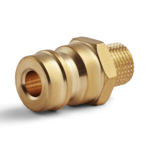 Dyros Kupplungsnippel Serie 90 mit AG 3/8"