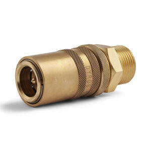 Dyros Sicherheitskupplung Serie 80 mit AG G3/4" mit Ventil