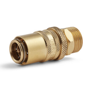 Dyros Sicherheitskupplung Serie 90 mit AG G1/2" mit Ventil